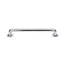 Top Knobs [M1994] Solid Bronze Cabinet Pull Handle - Rounded Pull Series - Oversized - Polished Chrome Finish - 9" C/C - 10 1/4" L