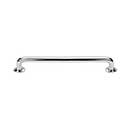Top Knobs [M1997] Solid Bronze Cabinet Pull Handle - Rounded Pull Series - Oversized - Polished Chrome Finish - 12" C/C - 13 1/2" L