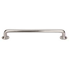 Top Knobs [M1999] Solid Bronze Cabinet Pull Handle - Rounded Pull Series - Oversized - Brushed Satin Nickel Finish - 18&quot; C/C - 19 3/4&quot; L