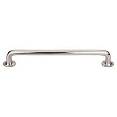 Top Knobs [M1999] Solid Bronze Cabinet Pull Handle - Rounded Pull Series - Oversized - Brushed Satin Nickel Finish - 18" C/C - 19 3/4" L