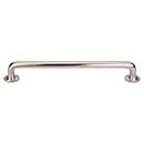 Top Knobs [M1999] Solid Bronze Cabinet Pull Handle - Rounded Pull Series - Oversized - Brushed Satin Nickel Finish - 18" C/C - 19 3/4" L