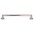 Top Knobs [M1999] Solid Bronze Cabinet Pull Handle - Rounded Pull Series - Oversized - Brushed Satin Nickel Finish - 18&quot; C/C - 19 3/4&quot; L