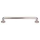 Top Knobs [M1999] Solid Bronze Cabinet Pull Handle - Rounded Pull Series - Oversized - Brushed Satin Nickel Finish - 18&quot; C/C - 19 3/4&quot; L