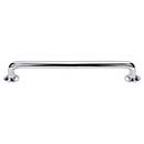 Top Knobs [M2000] Solid Bronze Cabinet Pull Handle - Rounded Pull Series - Oversized - Polished Chrome Finish - 18" C/C - 19 3/4" L