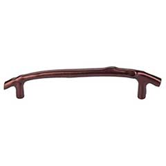 Top Knobs [M1353] Solid Bronze Cabinet Pull Handle - Twig Pull Series - Oversized - Mahogany Bronze Finish - 8&quot; C/C - 10 7/16&quot; L