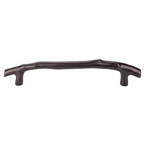 Top Knobs [M1357] Solid Bronze Cabinet Pull Handle - Twig Pull Series - Oversized - Medium Bronze Finish - 12" C/C - 15 1/2" L