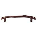 Top Knobs [M1358] Solid Bronze Cabinet Pull Handle - Twig Pull Series - Oversized - Mahogany Bronze Finish - 12&quot; C/C - 15 1/2&quot; L