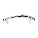 Top Knobs [M1964] Solid Bronze Cabinet Pull Handle - Twig Pull Series - Oversized - Polished Chrome Finish - 5&quot; C/C - 7 5/16&quot; L