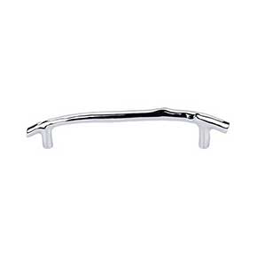 Top Knobs [M1967] Solid Bronze Cabinet Pull Handle - Twig Pull Series - Oversized - Polished Chrome Finish - 8" C/C - 10 7/16" L