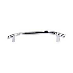 Top Knobs [M1967] Solid Bronze Cabinet Pull Handle - Twig Pull Series - Oversized - Polished Chrome Finish - 8&quot; C/C - 10 7/16&quot; L