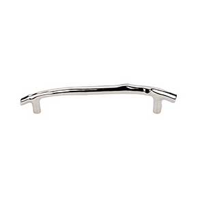 Top Knobs [M1968] Solid Bronze Cabinet Pull Handle - Twig Pull Series - Oversized - Polished Nickel Finish - 8" C/C - 10 7/16" L