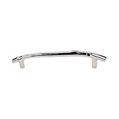 Top Knobs [M1968] Solid Bronze Cabinet Pull Handle - Twig Pull Series - Oversized - Polished Nickel Finish - 8" C/C - 10 7/16" L