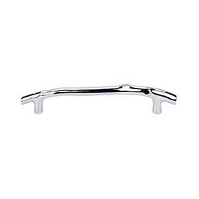 Top Knobs [M1970] Solid Bronze Cabinet Pull Handle - Twig Pull Series - Oversized - Polished Chrome Finish - 12" C/C - 15 1/2" L