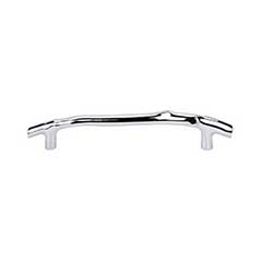 Top Knobs [M1970] Solid Bronze Cabinet Pull Handle - Twig Pull Series - Oversized - Polished Chrome Finish - 12&quot; C/C - 15 1/2&quot; L