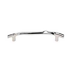 Top Knobs [M1971] Solid Bronze Cabinet Pull Handle - Twig Pull Series - Oversized - Polished Nickel Finish - 12&quot; C/C - 15 1/2&quot; L