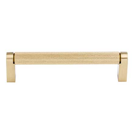 Top Knobs [M2602] Plated Steel Cabinet Bar Pull Handle - Amwell Series - Oversized - Honey Bronze Finish - 5 1/16" C/C - 5 7/16" L
