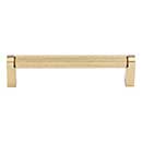 Top Knobs [M2602] Plated Steel Cabinet Bar Pull Handle - Amwell Series - Oversized - Honey Bronze Finish - 5 1/16" C/C - 5 7/16" L