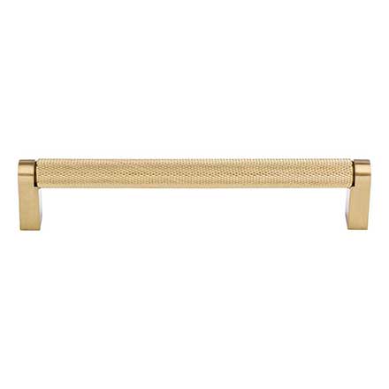 Top Knobs [M2603] Plated Steel Cabinet Bar Pull Handle - Amwell Series - Oversized - Honey Bronze Finish - 6 5/16" C/C - 6 11/16" L