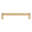 Top Knobs [M2603] Plated Steel Cabinet Bar Pull Handle - Amwell Series - Oversized - Honey Bronze Finish - 6 5/16&quot; C/C - 6 11/16&quot; L