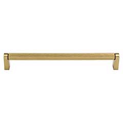 Top Knobs [M2604] Plated Steel Cabinet Bar Pull Handle - Amwell Series - Oversized - Honey Bronze Finish - 8 13/16&quot; C/C - 9 3/16&quot; L