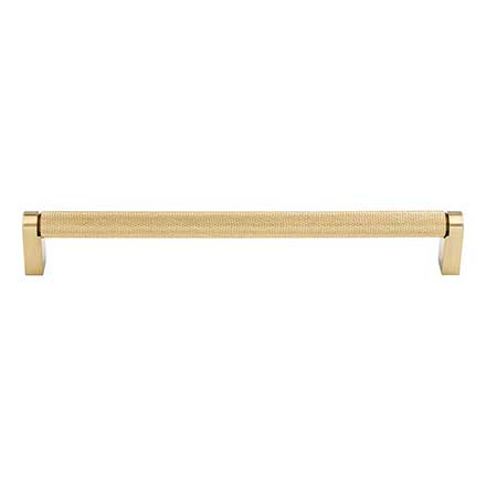 Top Knobs [M2604] Plated Steel Cabinet Bar Pull Handle - Amwell Series - Oversized - Honey Bronze Finish - 8 13/16&quot; C/C - 9 3/16&quot; L