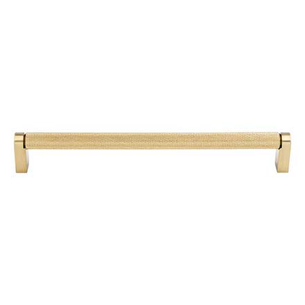 Top Knobs [M2604] Plated Steel Cabinet Bar Pull Handle - Amwell Series - Oversized - Honey Bronze Finish - 8 13/16&quot; C/C - 9 3/16&quot; L