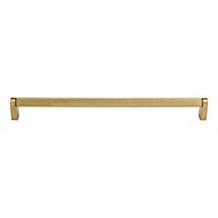 Top Knobs [M2606] Plated Steel Cabinet Bar Pull Handle - Amwell Series - Oversized - Honey Bronze Finish - 15&quot; C/C - 15 3/8&quot; L