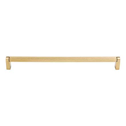 Top Knobs [M2607] Plated Steel Cabinet Bar Pull Handle - Amwell Series - Oversized - Honey Bronze Finish - 18 7/8" C/C - 19 1/4" L