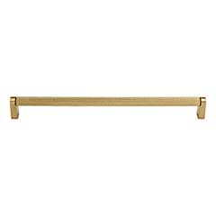 Top Knobs [M2608] Plated Steel Cabinet Bar Pull Handle - Amwell Series - Oversized - Honey Bronze Finish - 26 15/32&quot; C/C - 26 7/8&quot; L