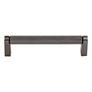 Top Knobs [M2616] Plated Steel Cabinet Bar Pull Handle - Amwell Series - Oversized - Ash Gray Finish - 5 1/16" C/C - 5 7/16" L