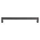 Top Knobs [M2618] Plated Steel Cabinet Bar Pull Handle - Amwell Series - Oversized - Ash Gray Finish - 8 13/16" C/C - 9 3/16" L
