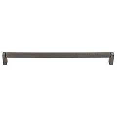Top Knobs [M2619] Plated Steel Cabinet Bar Pull Handle - Amwell Series - Oversized - Ash Gray Finish - 11 11/32&quot; C/C - 11 11/16&quot; L