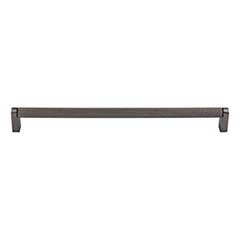 Top Knobs [M2622] Plated Steel Cabinet Bar Pull Handle - Amwell Series - Oversized - Ash Gray Finish - 26 15/32&quot; C/C - 26 7/8&quot; L