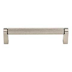 Top Knobs [M2644] Plated Steel Cabinet Bar Pull Handle - Amwell Series - Oversized - Brushed Satin Nickel Finish - 5 1/16&quot; C/C - 5 7/16&quot; L
