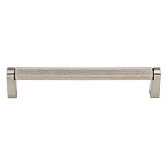 Top Knobs [M2645] Plated Steel Cabinet Bar Pull Handle - Amwell Series - Oversized - Brushed Satin Nickel Finish - 6 5/16&quot; C/C - 6 11/16&quot; L