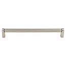 Top Knobs [M2646] Plated Steel Cabinet Bar Pull Handle - Amwell Series - Oversized - Brushed Satin Nickel Finish - 8 13/16" C/C - 9 3/16" L