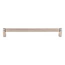 Top Knobs [M2646] Plated Steel Cabinet Bar Pull Handle - Amwell Series - Oversized - Brushed Satin Nickel Finish - 8 13/16&quot; C/C - 9 3/16&quot; L