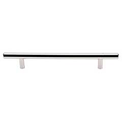 Top Knobs [M1272] Plated Steel Cabinet Bar Pull Handle - Hopewell Series - Oversized - Polished Nickel Finish - 6 5/16" C/C - 9 1/8" L