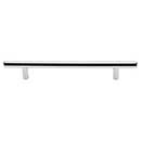 Top Knobs [M1272] Plated Steel Cabinet Bar Pull Handle - Hopewell Series - Oversized - Polished Nickel Finish - 6 5/16&quot; C/C - 9 1/8&quot; L