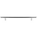 Top Knobs [M1273] Plated Steel Cabinet Bar Pull Handle - Hopewell Series - Oversized - Polished Nickel Finish - 8 13/16&quot; C/C - 11 3/4&quot; L