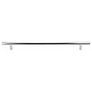 Top Knobs [M1274] Plated Steel Cabinet Bar Pull Handle - Hopewell Series - Oversized - Polished Nickel Finish - 11 11/32" C/C - 14 1/8" L