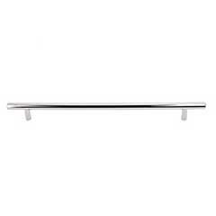 Top Knobs [M1275] Plated Steel Cabinet Bar Pull Handle - Hopewell Series - Oversized - Polished Nickel Finish - 15&quot; C/C - 17 13/16&quot; L