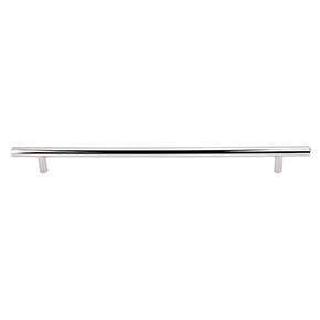 Top Knobs [M1276] Plated Steel Cabinet Bar Pull Handle - Hopewell Series - Oversized - Polished Nickel Finish - 18 7/8" C/C - 21 3/4" L