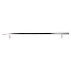 Top Knobs [M1276] Plated Steel Cabinet Bar Pull Handle - Hopewell Series - Oversized - Polished Nickel Finish - 18 7/8" C/C - 21 3/4" L