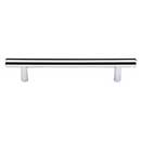 Top Knobs [M1848] Plated Steel Cabinet Bar Pull Handle - Hopewell Series - Oversized - Polished Chrome Finish - 5 1/16" C/C - 7" L