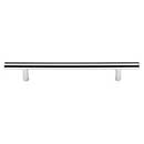 Top Knobs [M1849] Plated Steel Cabinet Bar Pull Handle - Hopewell Series - Oversized - Polished Chrome Finish - 6 5/16&quot; C/C - 9 1/8&quot; L
