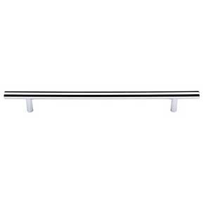 Top Knobs [M1850] Plated Steel Cabinet Bar Pull Handle - Hopewell Series - Oversized - Polished Chrome Finish - 8 13/16" C/C - 11 3/4" L
