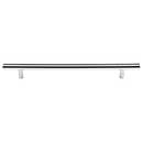 Top Knobs [M1850] Plated Steel Cabinet Bar Pull Handle - Hopewell Series - Oversized - Polished Chrome Finish - 8 13/16&quot; C/C - 11 3/4&quot; L