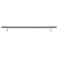 Top Knobs [M1851] Plated Steel Cabinet Bar Pull Handle - Hopewell Series - Oversized - Polished Chrome Finish - 11 11/32&quot; C/C - 14 1/8&quot; L