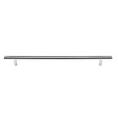 Top Knobs [M1852] Plated Steel Cabinet Bar Pull Handle - Hopewell Series - Oversized - Polished Chrome Finish - 15&quot; C/C - 17 13/16&quot; L